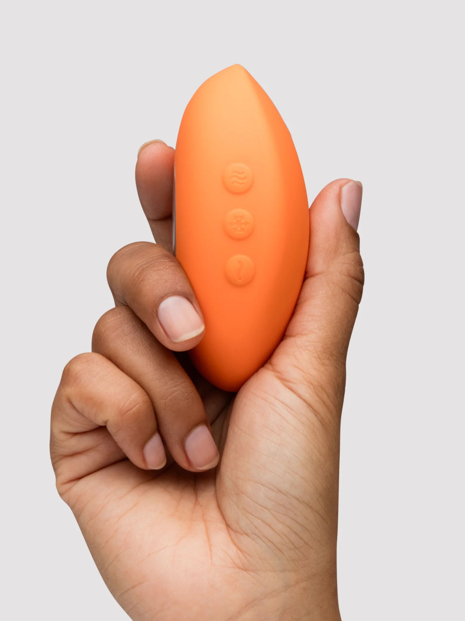 We Vibe Temp Heating and Cooling Clitoral Layon Vibrator Tangerine - Image 14