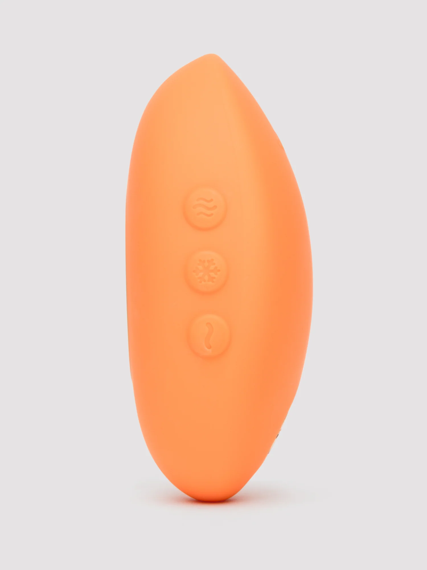 We Vibe Temp Heating and Cooling Clitoral Layon Vibrator Tangerine - Image 3