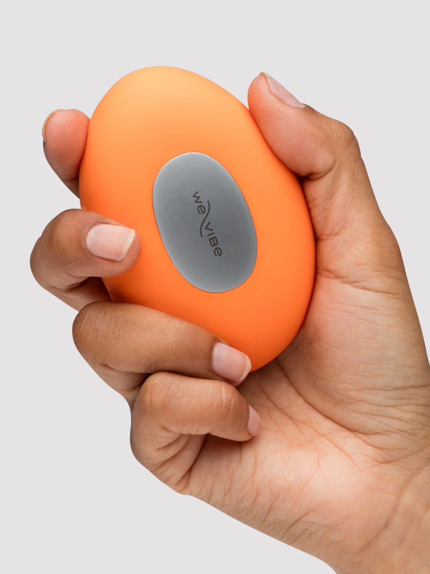 We Vibe Temp Heating and Cooling Clitoral Layon Vibrator Tangerine - Image 9