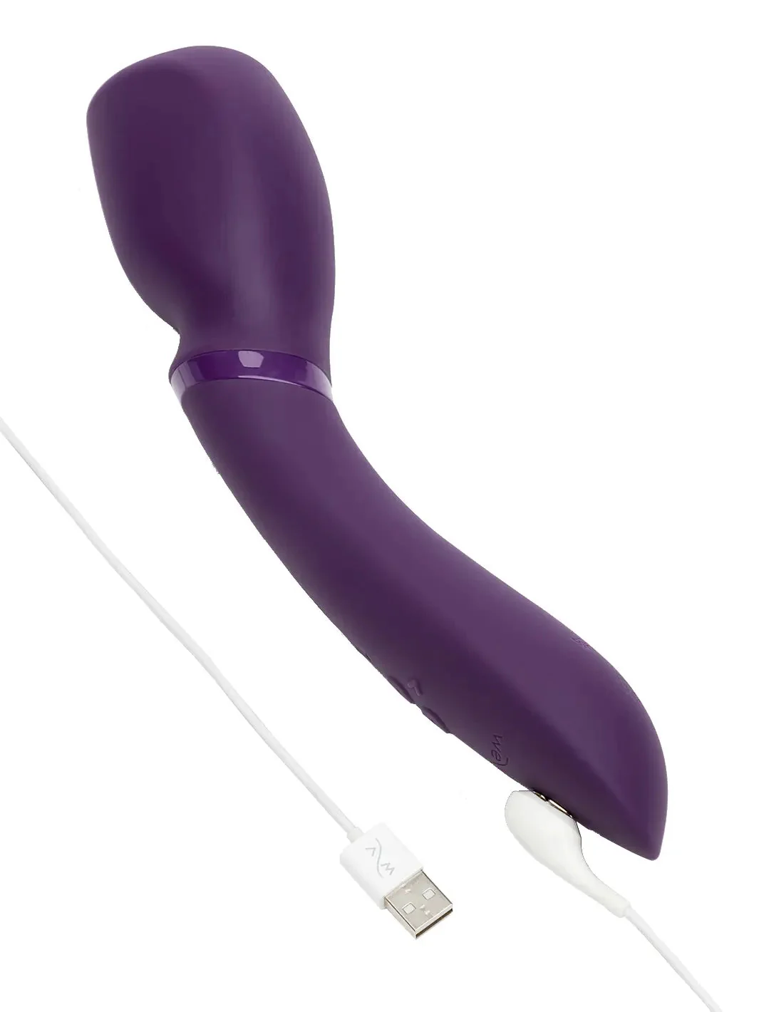 We Vibe Wand 2 App Controlled Wand Massager Purple - Image 5