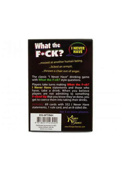 What the F%ck Game - I Have Never - Image 2