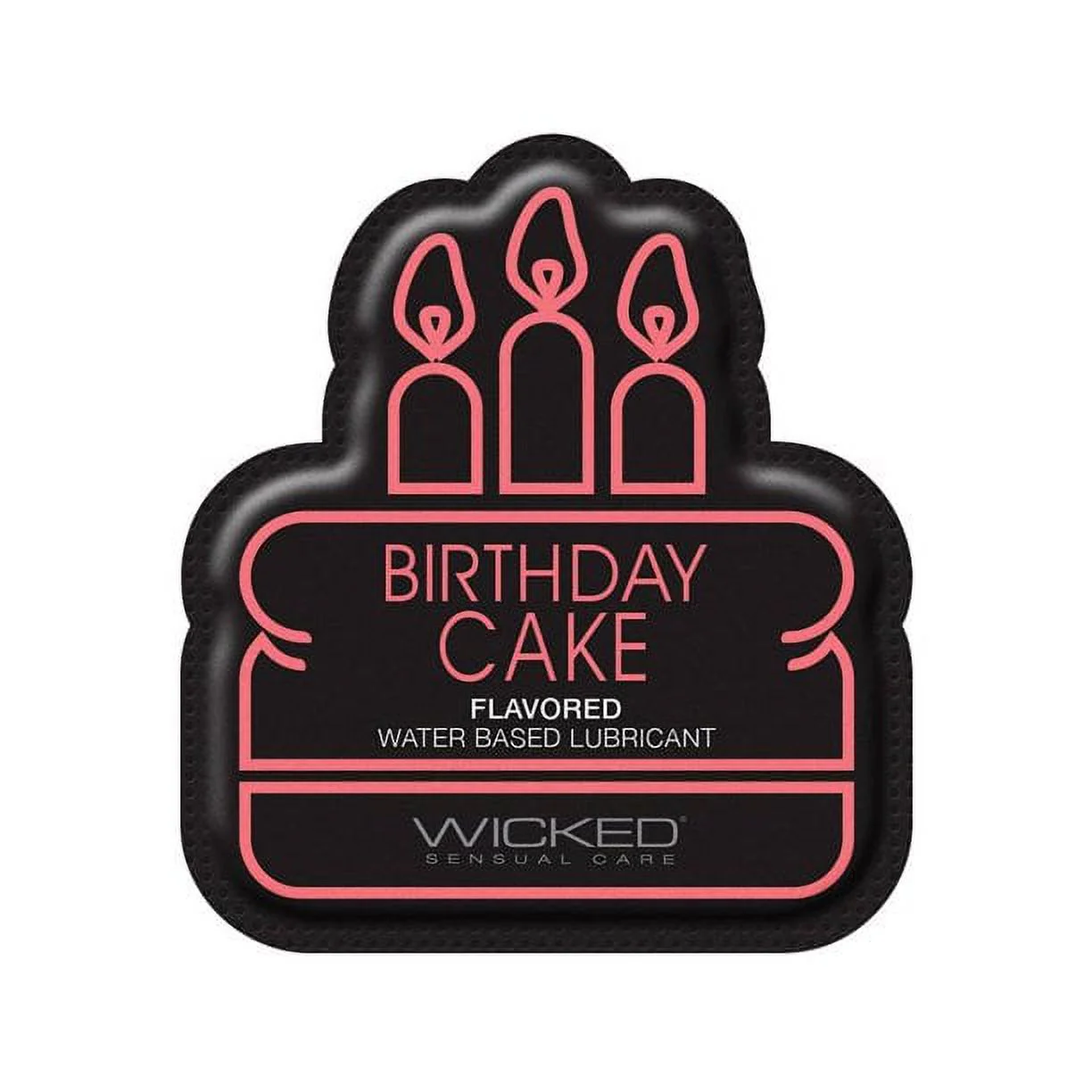Wicked Aqua Birthday Cake Flavoured Lube Sachet 3ml