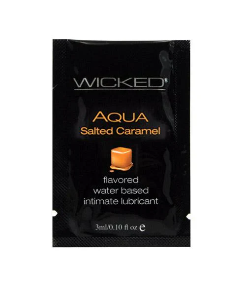 Wicked Aqua Salted Caramel Sachet 3ml
