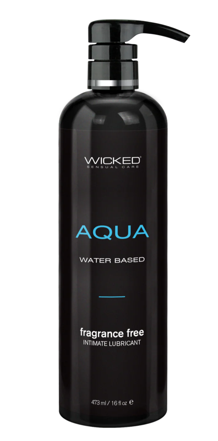 Wicked Aqua Water Based Unscented Lube 473ml