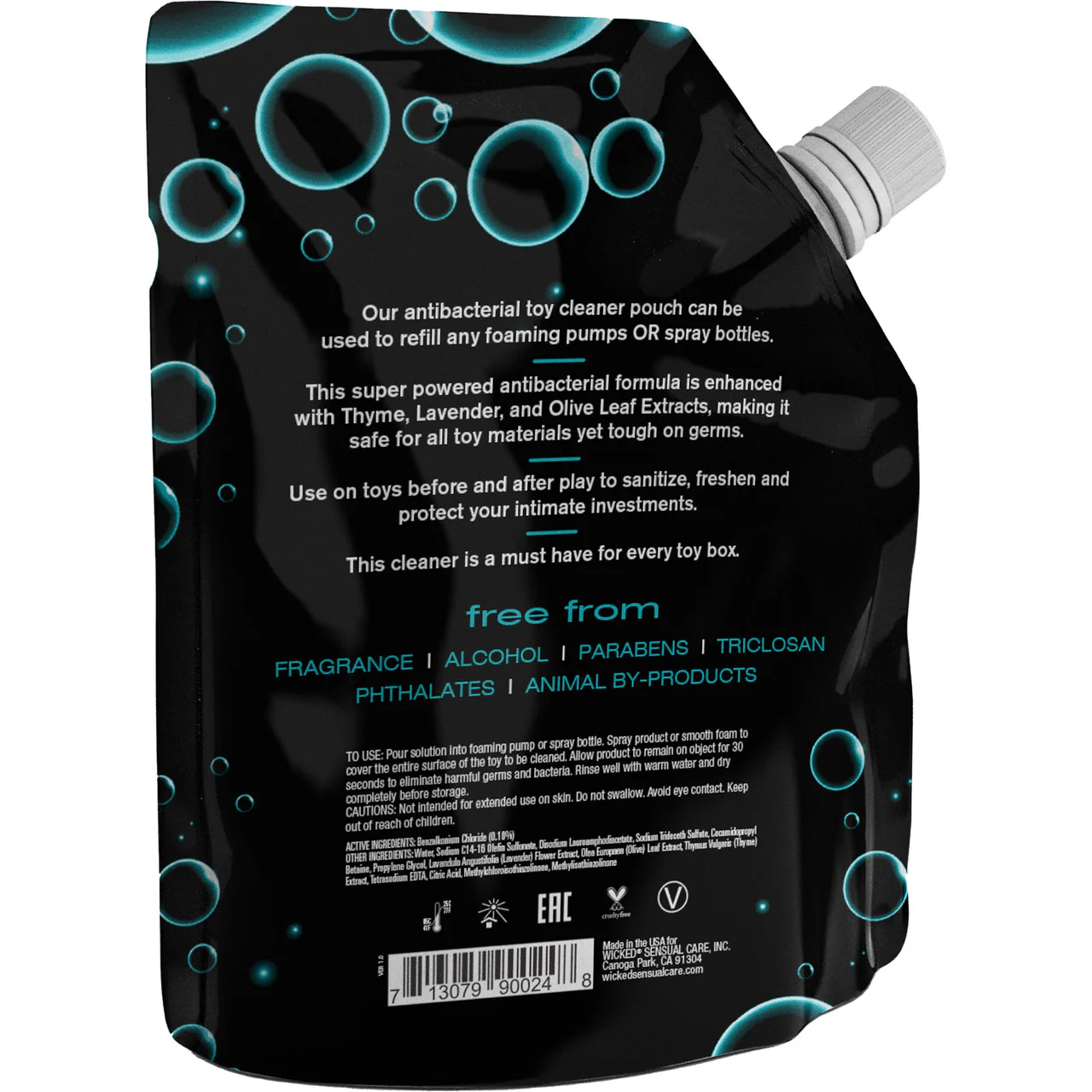 Wicked Toy Cleaner Refill 710ml - Image 2