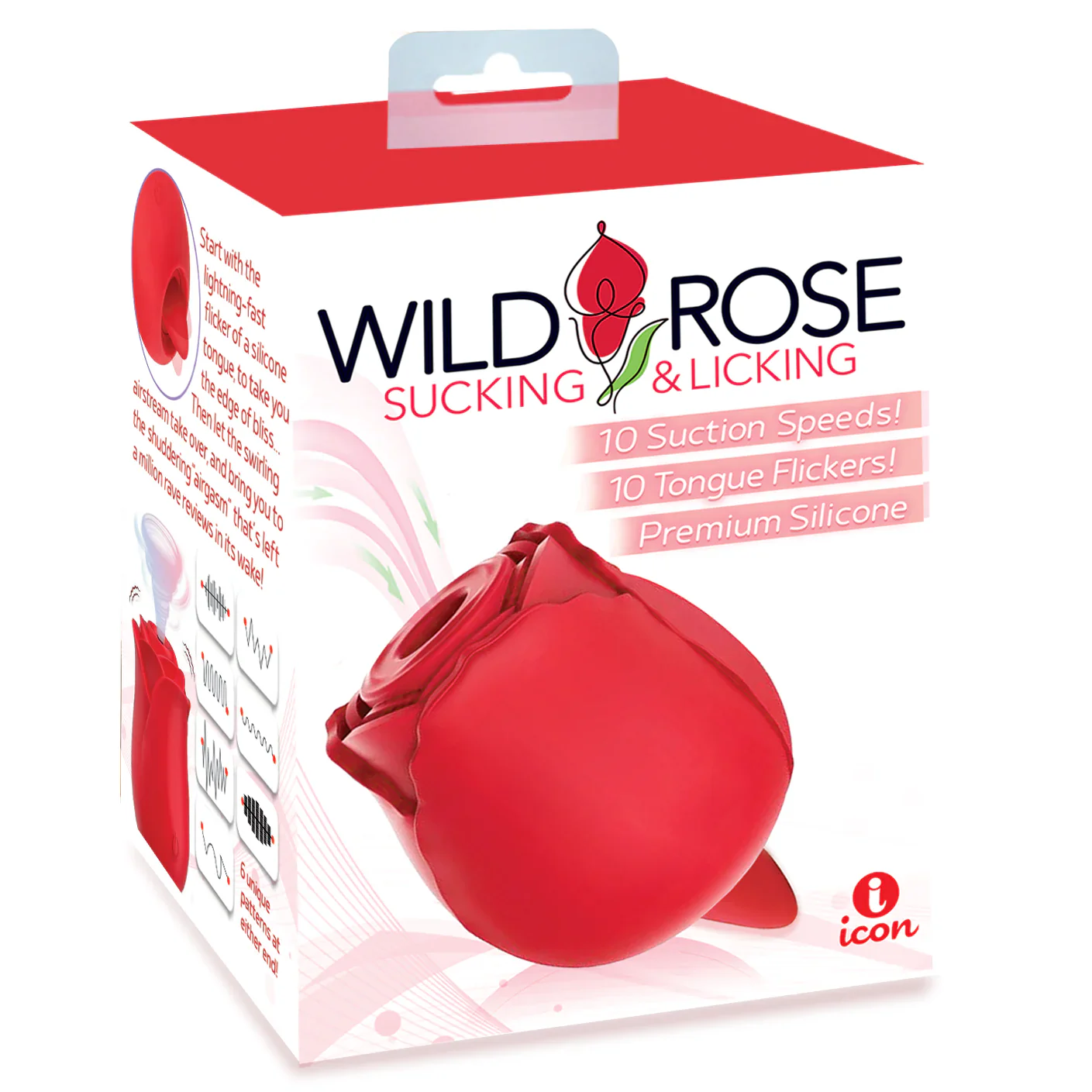 Wild Rose Sucking & Licking Vibe