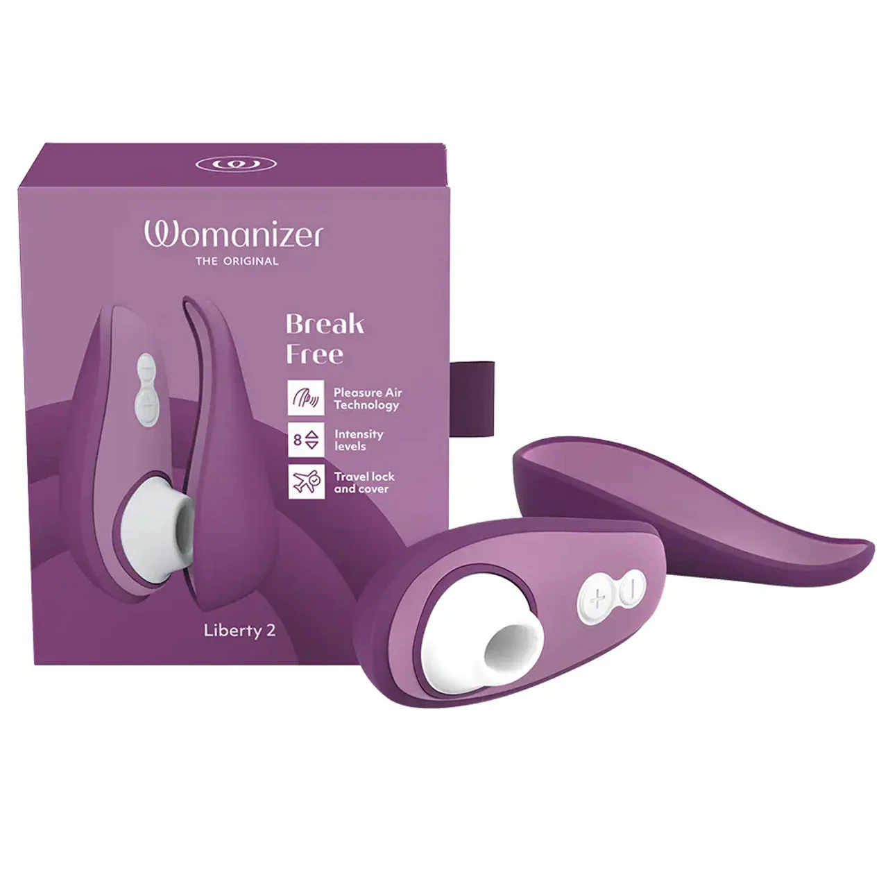 Womanizer Liberty 2 Travel Clitoral Suction Stimulator Purple - Image 7