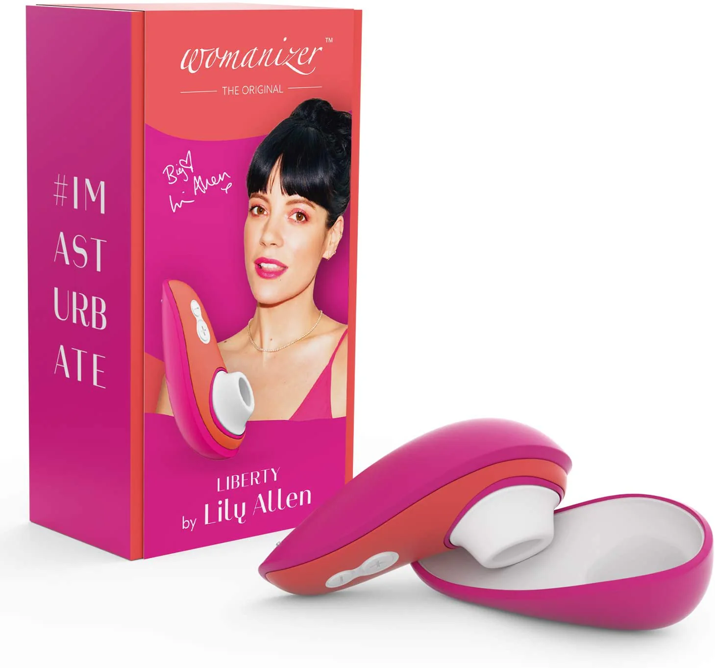 Womanizer Liberty By Lily Allen Travel Clitoral Suction Stimulator