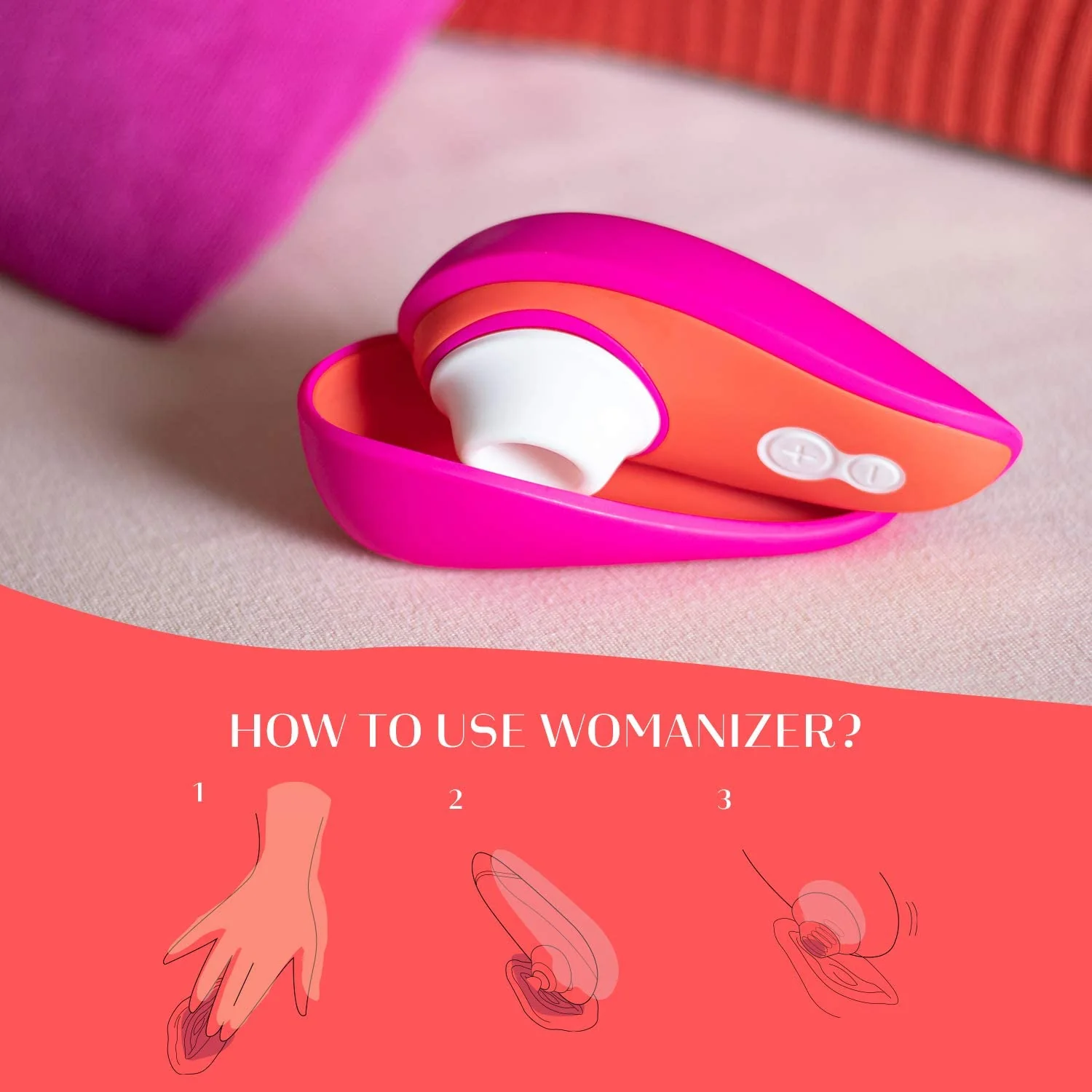 Womanizer Liberty By Lily Allen Travel Clitoral Suction Stimulator - Image 5