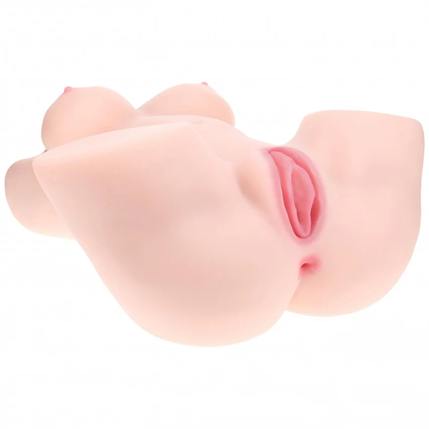 Xkin Ava Monroe Multi-sleeve Posable Dual Entry TPE Bodyforms Masturbator 20 kg Flesh - Image 17
