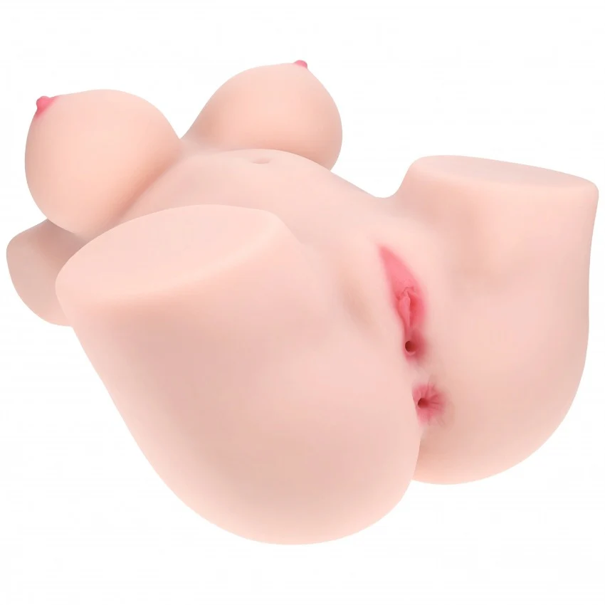 Xkin Aveline Luxe Dual Entry TPE Bodyforms Masturbator 14 kg Flesh - Image 2