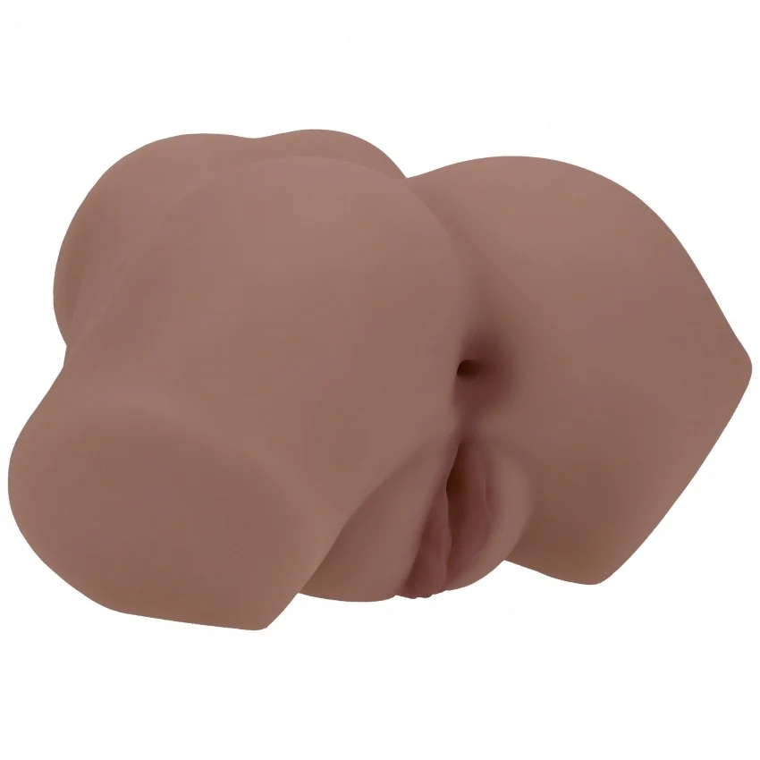 Xkin Eve Rhodes Dual Entry TPE Bodyforms Masturbator 1.59 kg Brown - Image 2