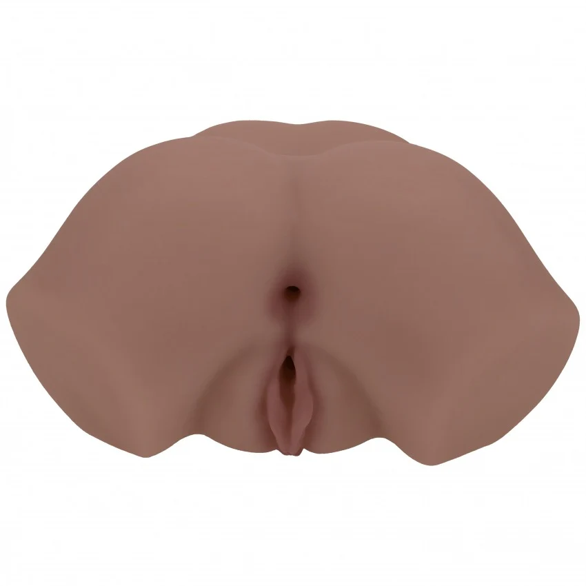 Xkin Eve Rhodes Dual Entry TPE Bodyforms Masturbator 1.59 kg Brown - Image 3