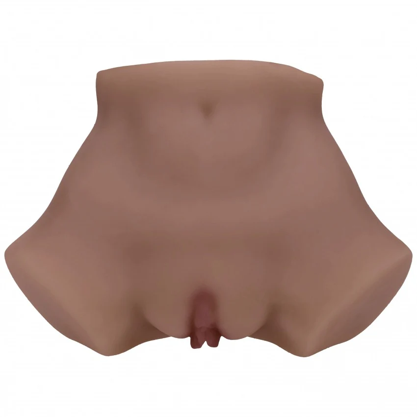 Xkin Eve Rhodes Dual Entry TPE Bodyforms Masturbator 1.59 kg Brown - Image 4