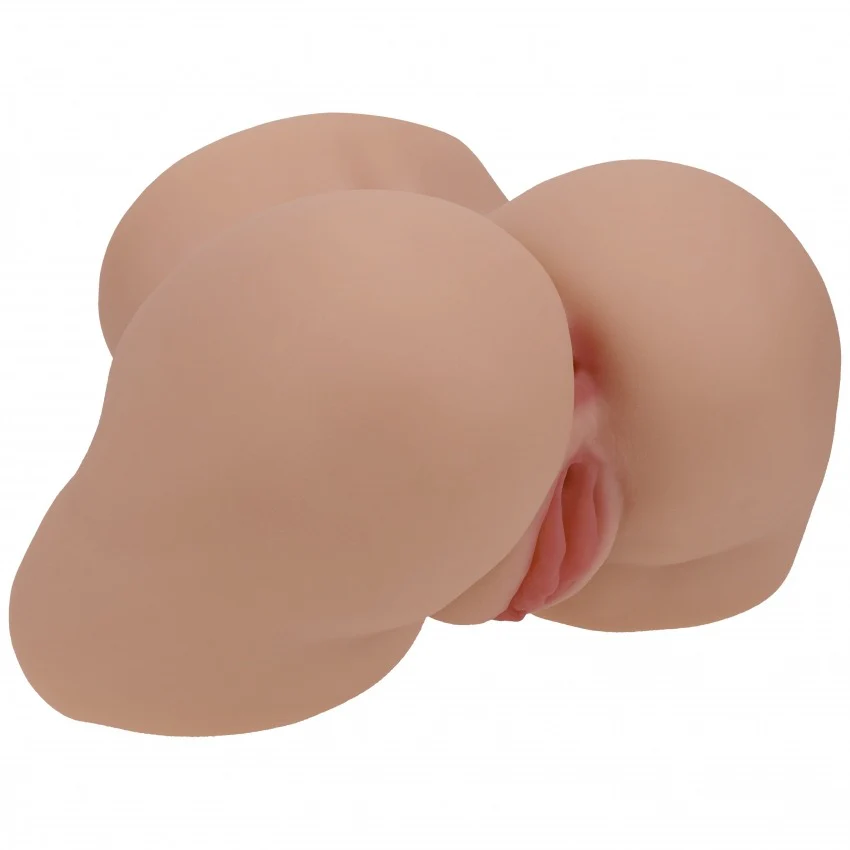 Xkin Lux Arden Dual Entry TPE Bodyforms Masturbator 3.49 kg Tan - Image 2