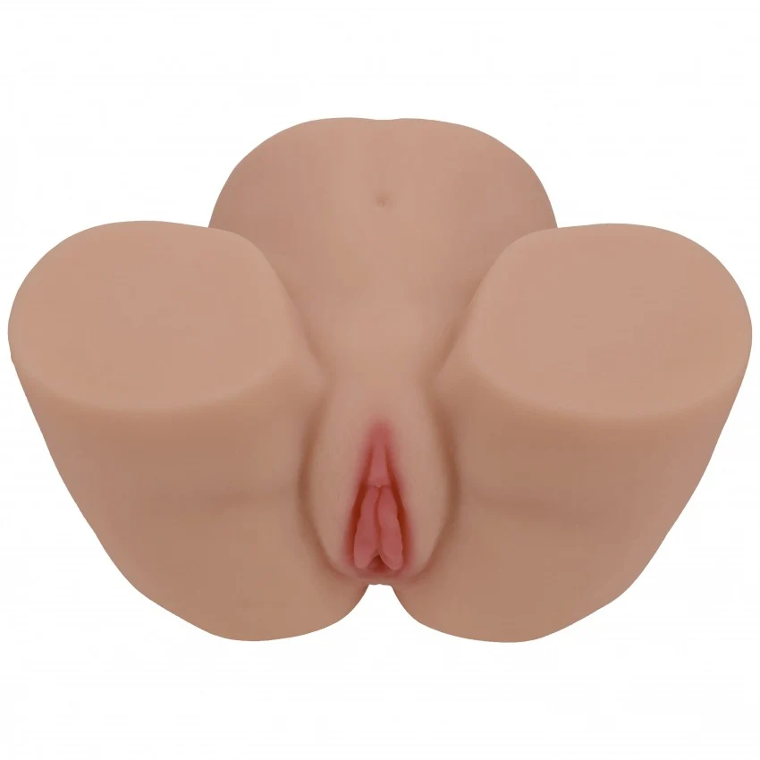 Xkin Lux Arden Dual Entry TPE Bodyforms Masturbator 3.49 kg Tan - Image 3