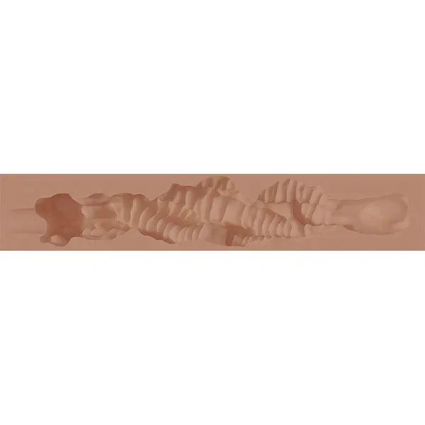 Xkin Raw The Grip Mouth Stroker in Tan - Image 7