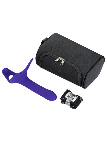 Perfect Fit Zoro Strap On With Case Purple 6.5" - Image 2