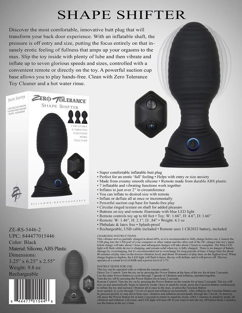 ZT Shape Shifter Butt Plug - Image 5
